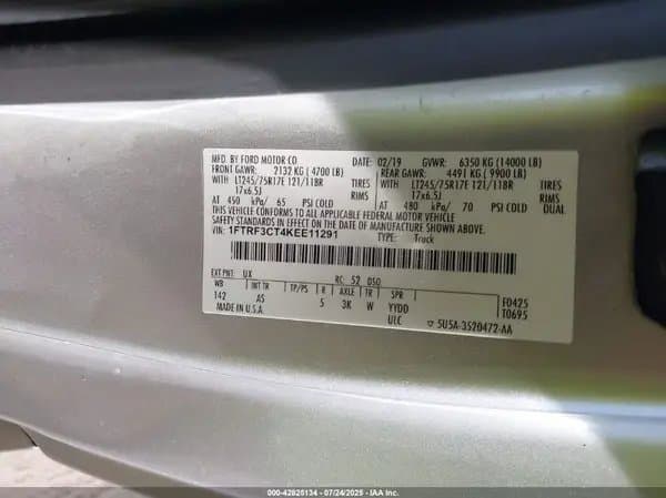 Ford F350 2019
