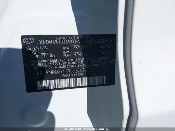 Hyundai Elantra 2020