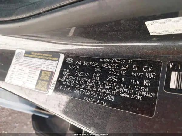 Kia Forte 2020